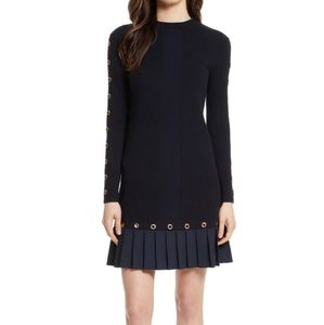 Tory Burch Navy Blue Shiloh Dress